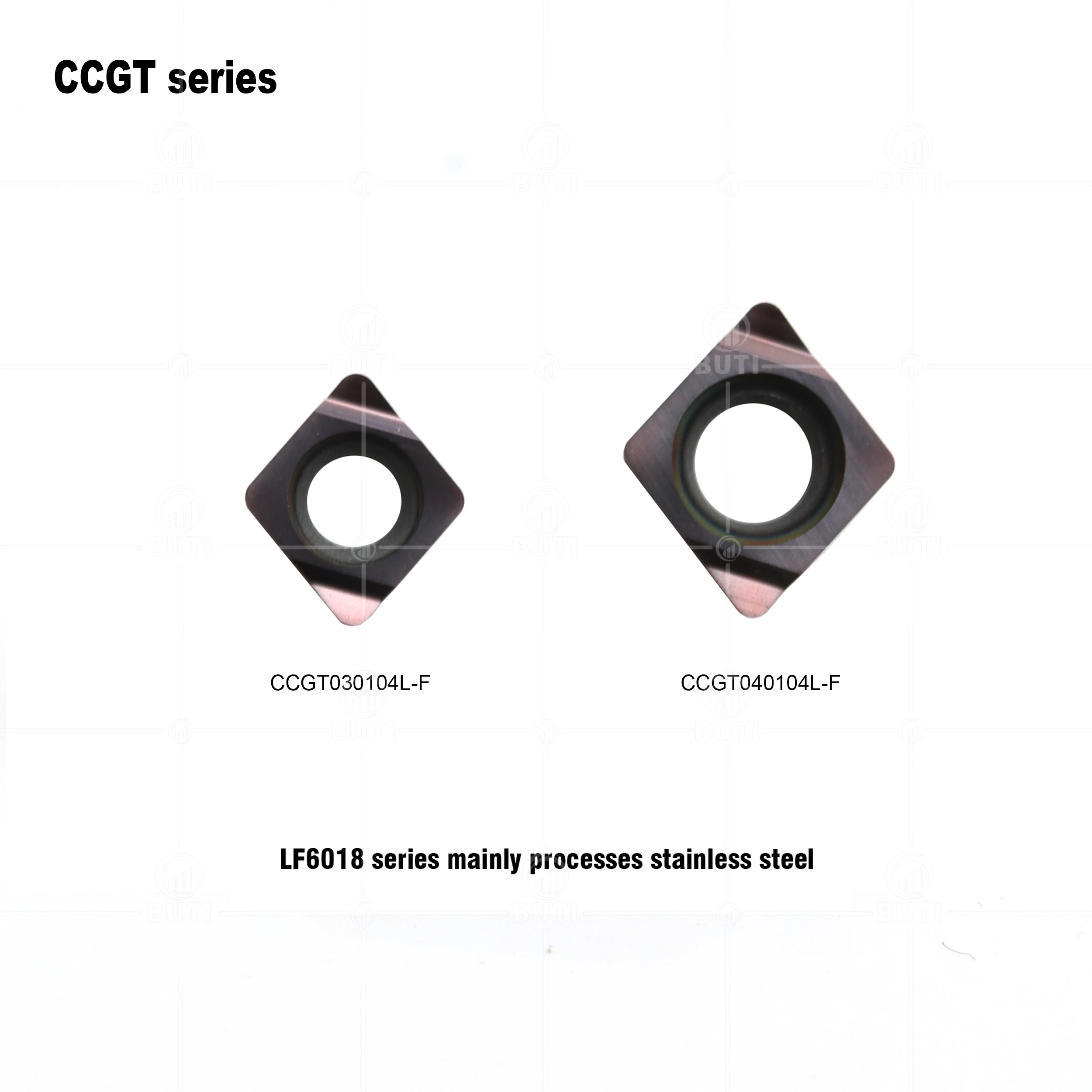 Imagem -05 - Deskar-cnc Lâmina de Giro Interna para Processamento de 100 Original Ccgt030104l-f Lf6018 Ccgt040104l-f Lf6018 Aço Inoxidável