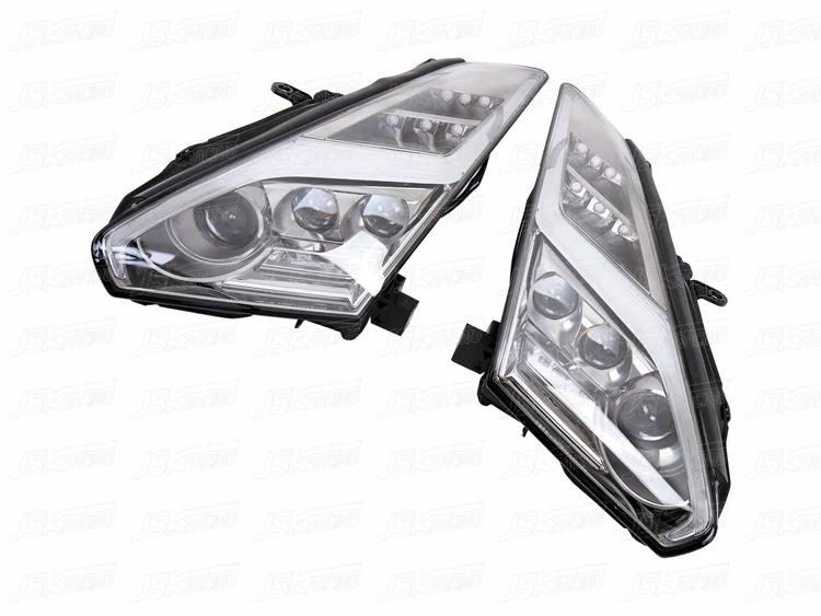 DEPO Full Led Bolt Headlight RHD for 2008-2016 Nissan GTR R35