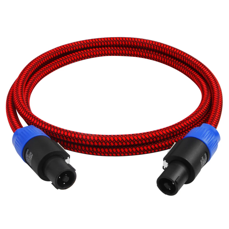 Câble de haut-parleur professionnel Monster Ohm, en cuivre pur, amplificateur à quatre cœurs, ligne Audio de scène extérieure