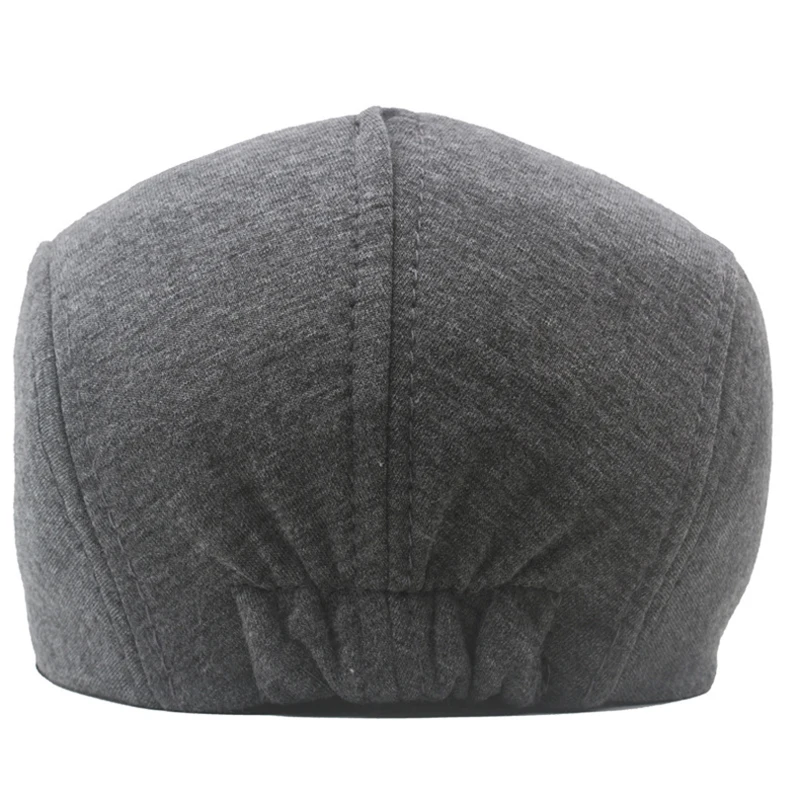 Newsboy Caps Men Women Retro Solid Color Beret Flat Cap Autumn Winter British Style Driver Hats The Waiter Cap Cabbie Hat