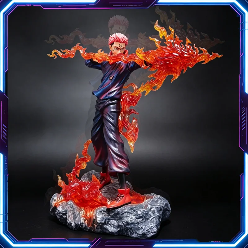 

30cm 1/6 Jujutsu Kaisen Ryomen Sukuna Standing Pose Movable Anime Figure PVC Model Statue Collectible Toy Desktop Ornament Gifts