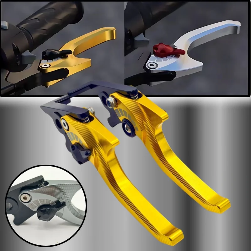 For Kawasaki ZX9R 1998-1999 GPZ500S/EX500R NINJA 1990-2009 New CNC Parking handle clutch brake lever Motorcycle Accessories