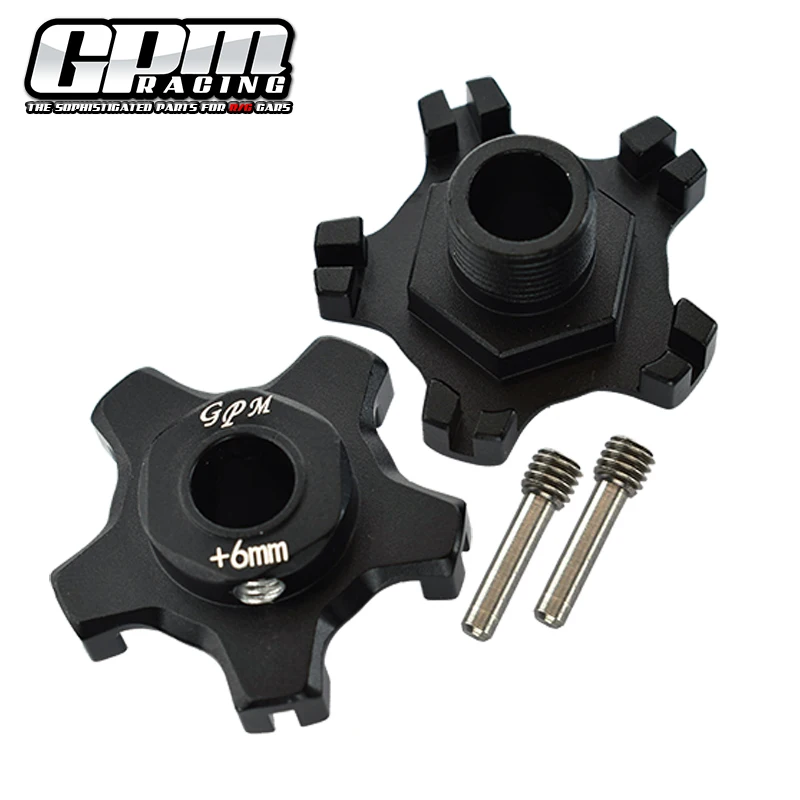 GPM Aluminium Wheel Hex (+6Mm) สําหรับ 1/7 Infraction 6S Blx -ARA 109001    อาร์มา
