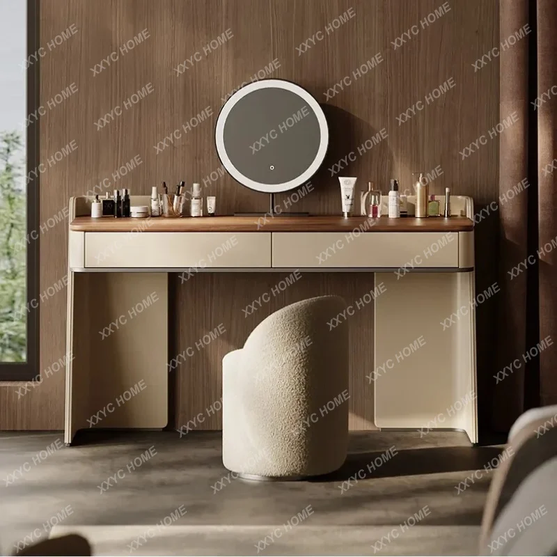 XXGirls Vanity Table Organiser Aesthetic Luxury Organizer Vanity Desk Modern Wooden Beauty Furniture