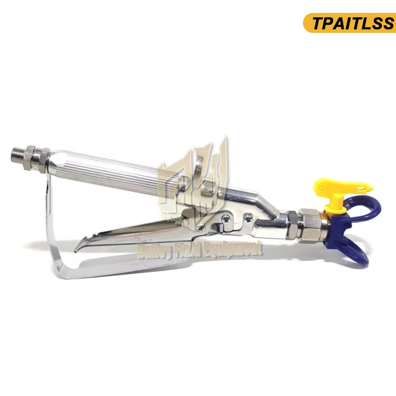 Airless Paint Spray Gun with 517 Nozzle Tip Straight Shank Maximum Pressure 3600 PSI Tool Airless Paint Sprayer Gun