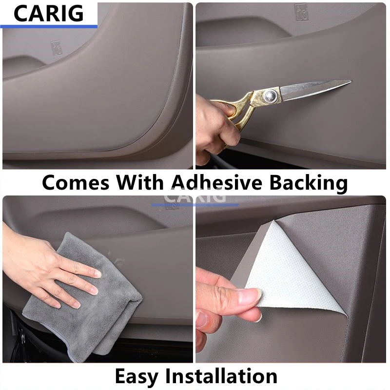 For EXEED RX/OMODA 9 23-26 Leather Door Anti-kick Sticker Modified Interior Car Accessories Refit Modification Decoration