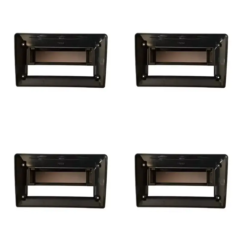 

4X 1DIN To 9 Inches Universal Single Din Car Stereo Radio Fascia Touch Screen Navigation Panel Modification Frame-A67F