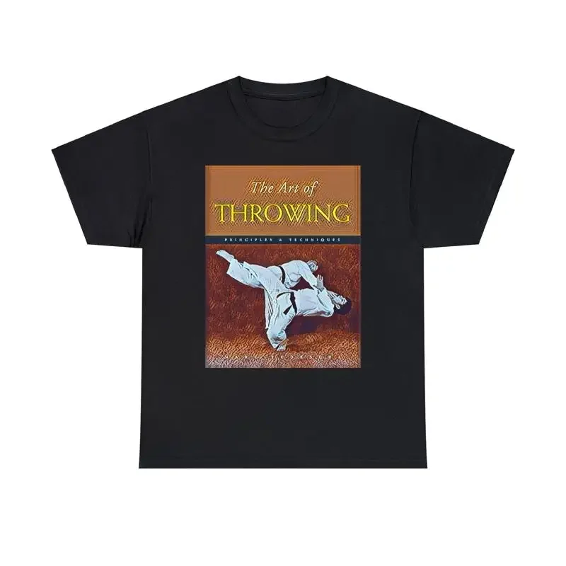 The Art Of Throwing Print Heavy Cotton T Shirt