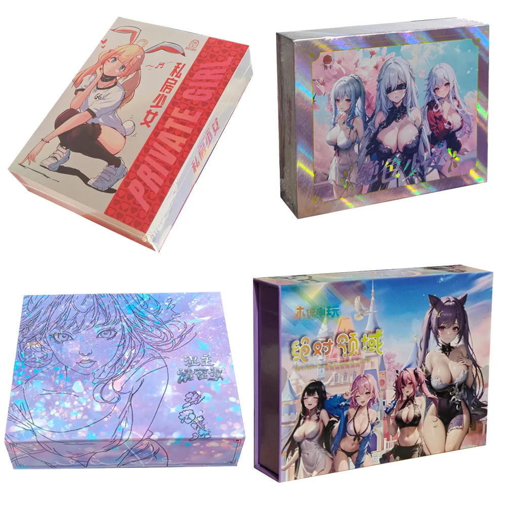 Storia della dea Campo di terrore assoluto Ragazza splendida Collezione di ragazze private Carte Waifu Booster Box Giocattoli e hobby Regalo di festa