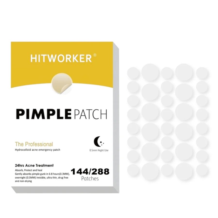 Hydrocolloid acne removing patch, invisible day and night, necessary for concealer makeup, daily facial care patch