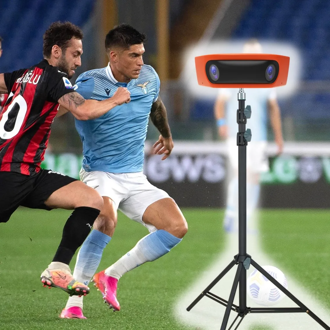 Alternative to VEO Sports Camera with 4K Face Tracking and 1080P Streaming for Football Basketball Teams