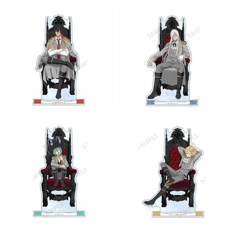 Аниме ХИТМАН РЕБРОГ! Фигурки XANXUS Superbia·Squalo Fran, акриловая подставка для косплея, модель тарелки, декор для стола, подставка, реквизит для вывески