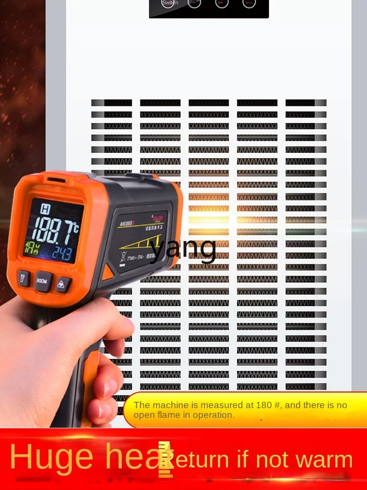 LHH Termoventilatore per Grandi Aree, Riscaldatore Industriale, Risparmio Energetico per Uso Domestico e Commerciale