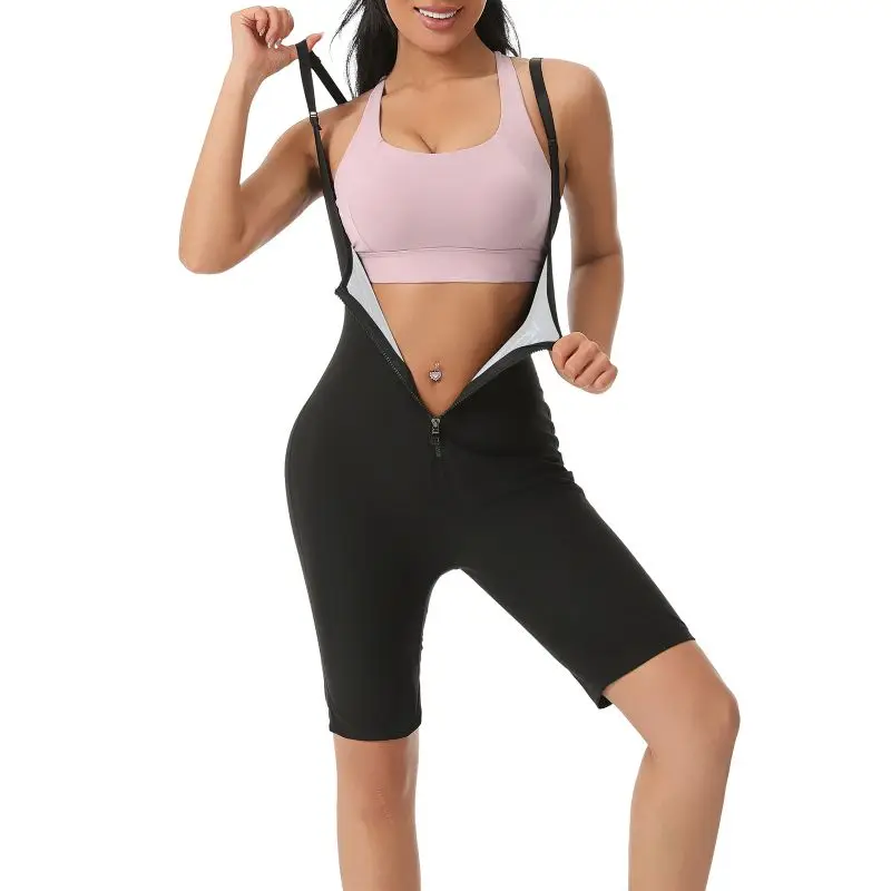 Tuta da sauna da donna Tute per dimagrire Dimagranti Termiche calde Bruciare i grassi Shaper Vita Trainer Legging Trimmer Corsetto Felpe