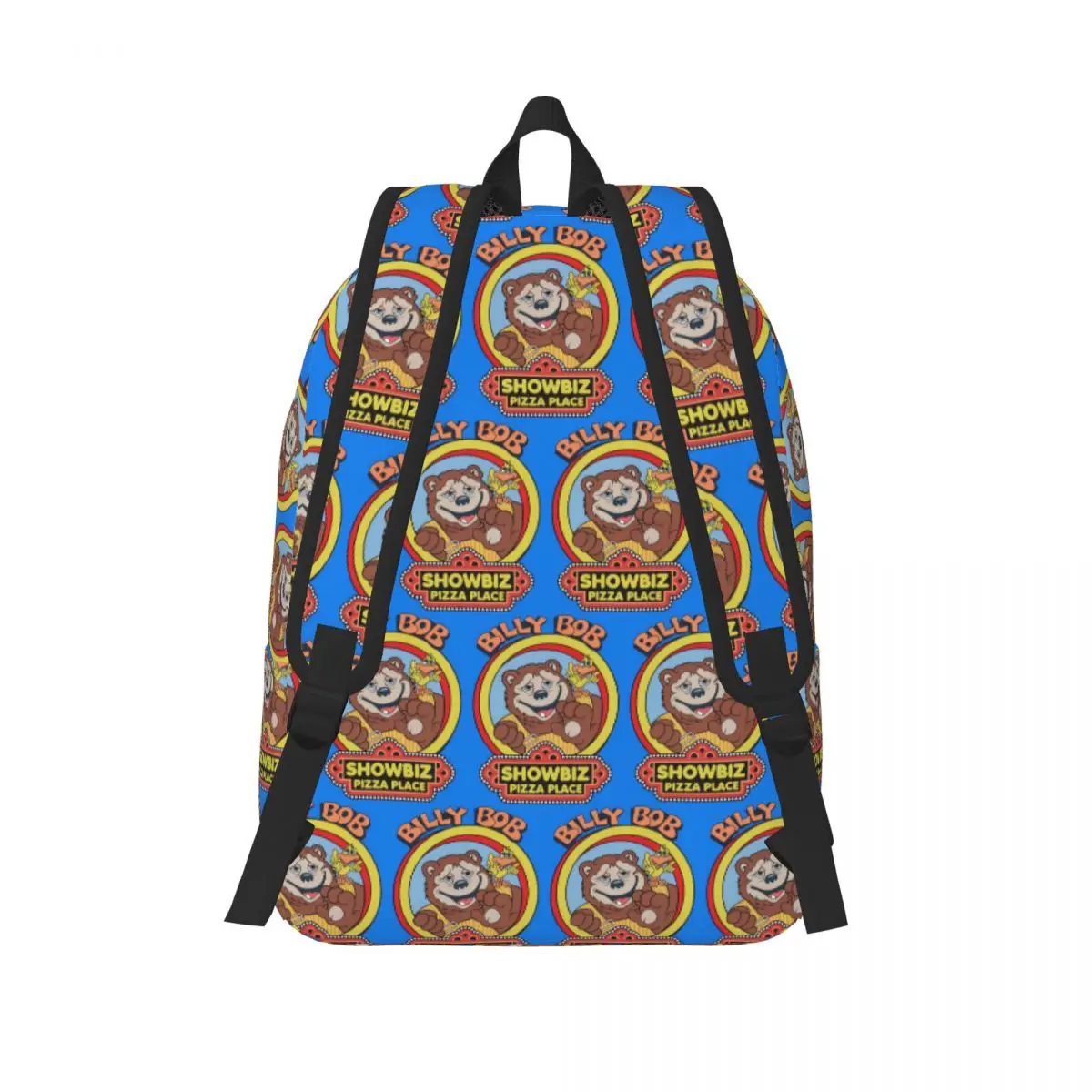 Showbiz Pizza Billy Bob Student Backpack School Bag Hiking Travel Daypack for Men Women Fashion Bookbag Shoulder Bags