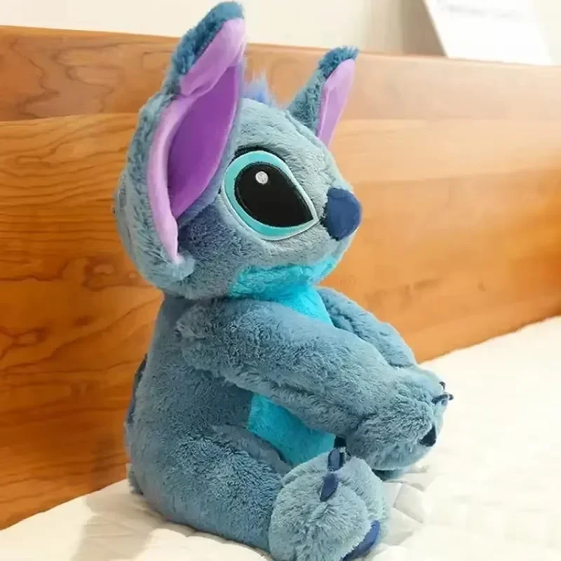 Disney ponto tamanho gigante lilo pelúcia boneca dos desenhos animados kawaii animal casal dormir travesseiro softmaterial brinquedos presentes de aniversário