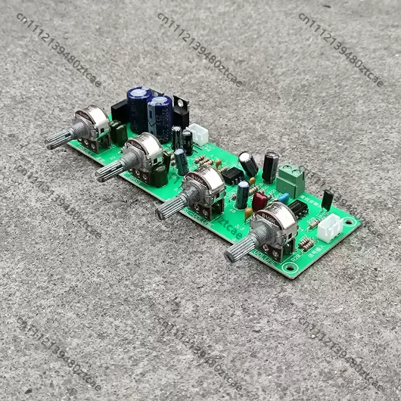 3 Channel Pre Amplifier Tone Control Board 2.1 Audio Module Home Subwoofer Speaker DIY Replacement Parts