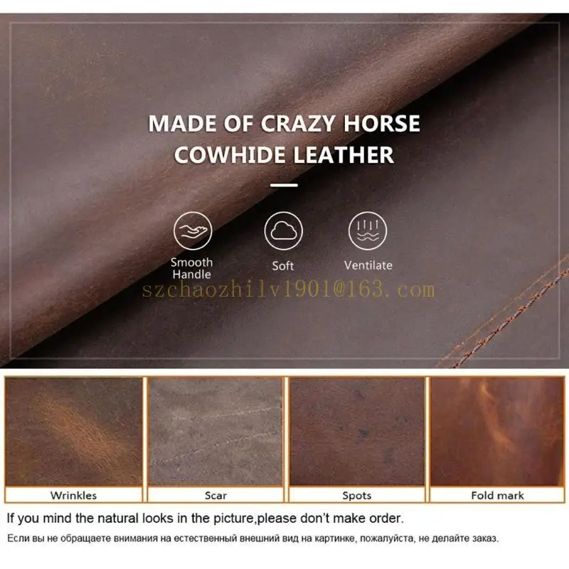 62KA ручной работы кожи кожи для ручки ретро винтажный ролл -карандаш для корпуса в офисные канцелярские товары школьные товары