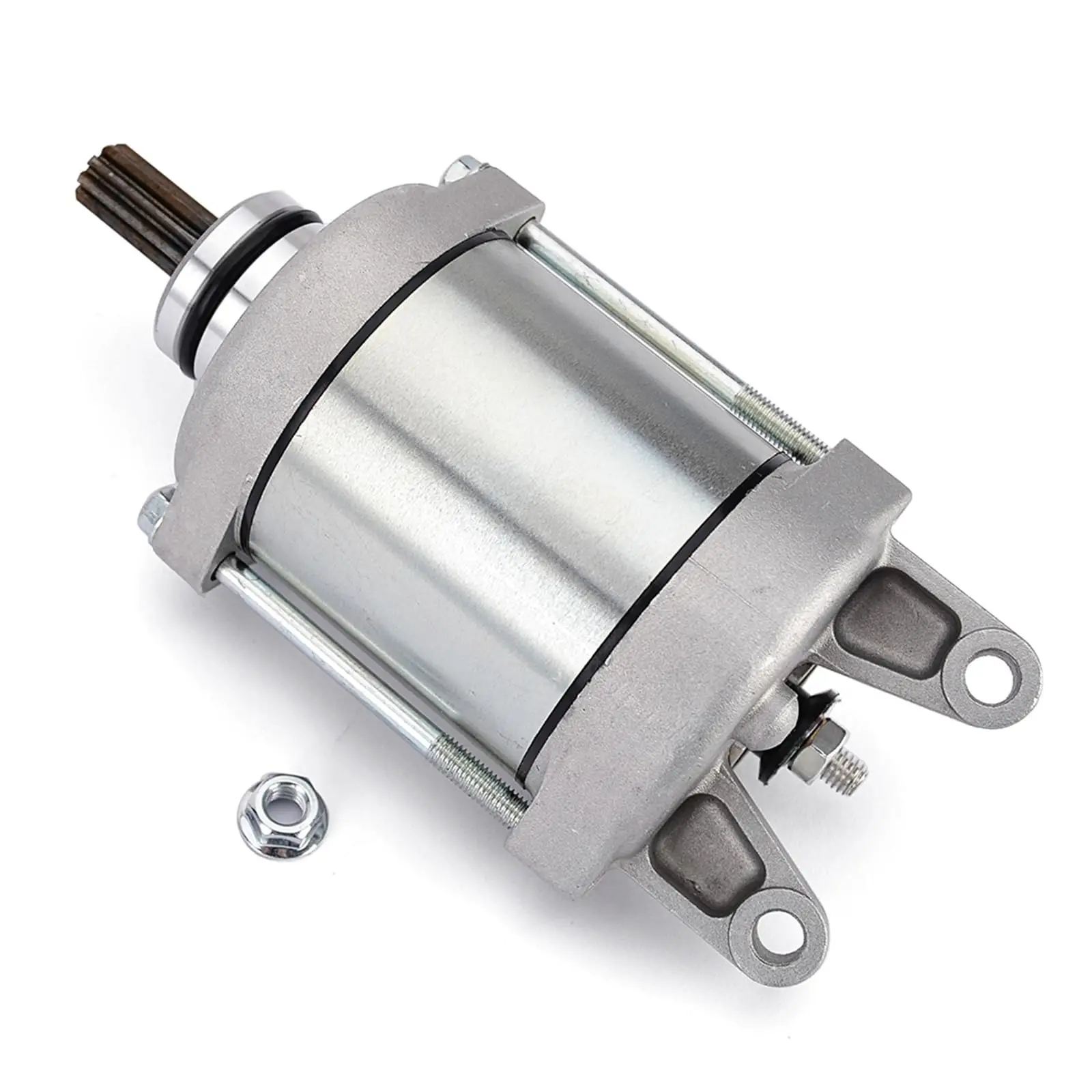 Starter Motor Compatible with Kawasaki Ninja 250 300 Z250 Z300 VERSYS-X 300 OEM:21163-0717 Engine Parts Starters