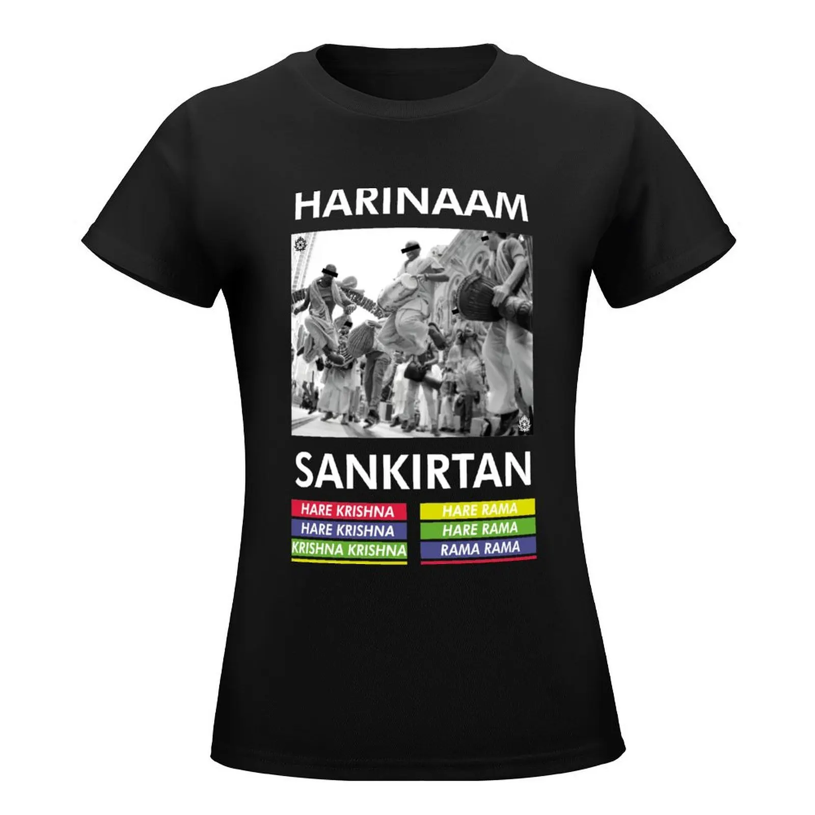 Harinaam Sankirtan T-Shirt heavyweights anime clothes quick drying lady clothes t-shirts for Women pack