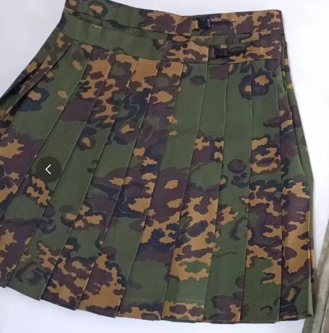 Russian FSB Camouflage SS LETO Woman JK Skirt Pleated