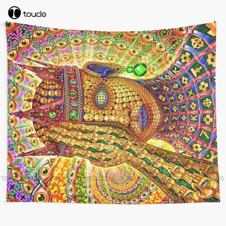 Overclocked Cortex Tapestry Purple Tapestry Tapestry Wall Hanging For Living Room Bedroom Dorm Room Home Decor Background Wall