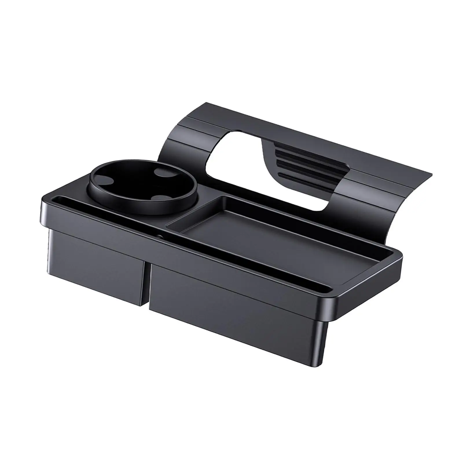 Car Interior Decoration PP Plastic Side Door Storage Organizer Rack for Phones Bottles Keys and Snacks