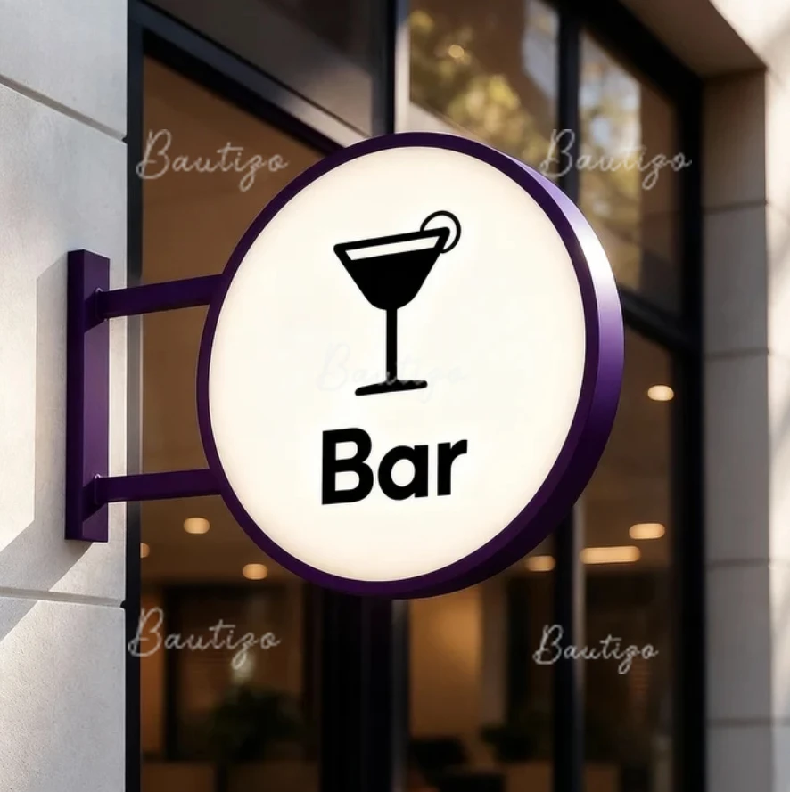 Huruf LED Kustom Lampu Luar Ruangan Logo Tanda Dinding Neon Signage Bisnis Akrilik Iklan Desain Pribadi Kotak Terang Rumah