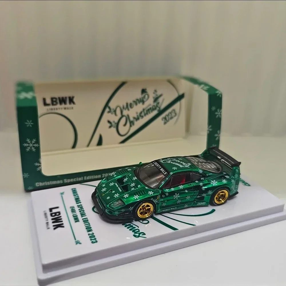 INNO 1:64 Nissan GTR50 Ferrari F40 2023, кукла-пикап Sunshine, литая под давлением модель автомобиля из сплава, рождественское издание, коллекция серии, подарок