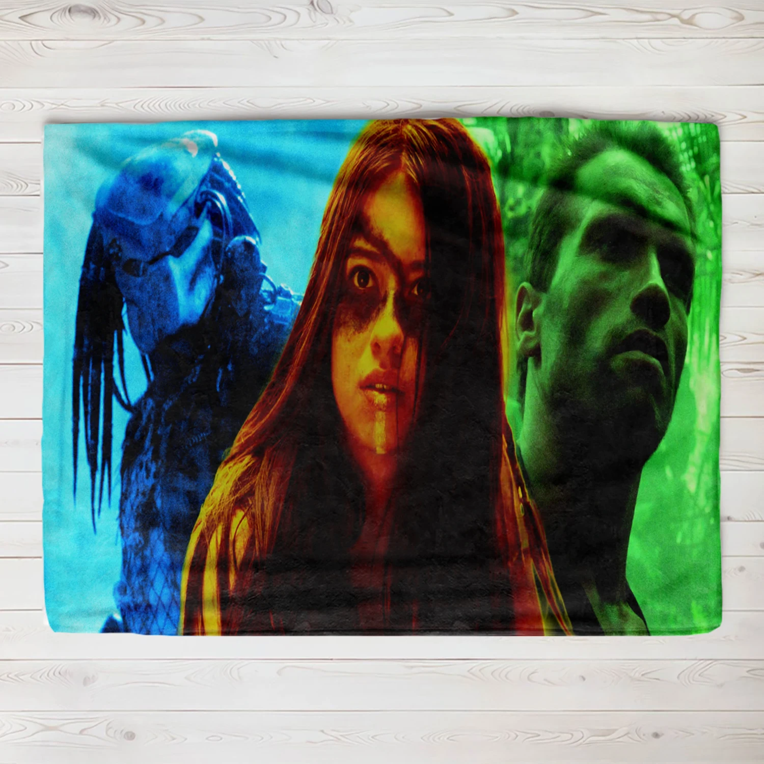 PPPredatorr：Badlands movie Throw Blanket for Couch Bed Soft Fuzzy Plush Napping Blanket Multiple Sizes Bedspreads All Seasons