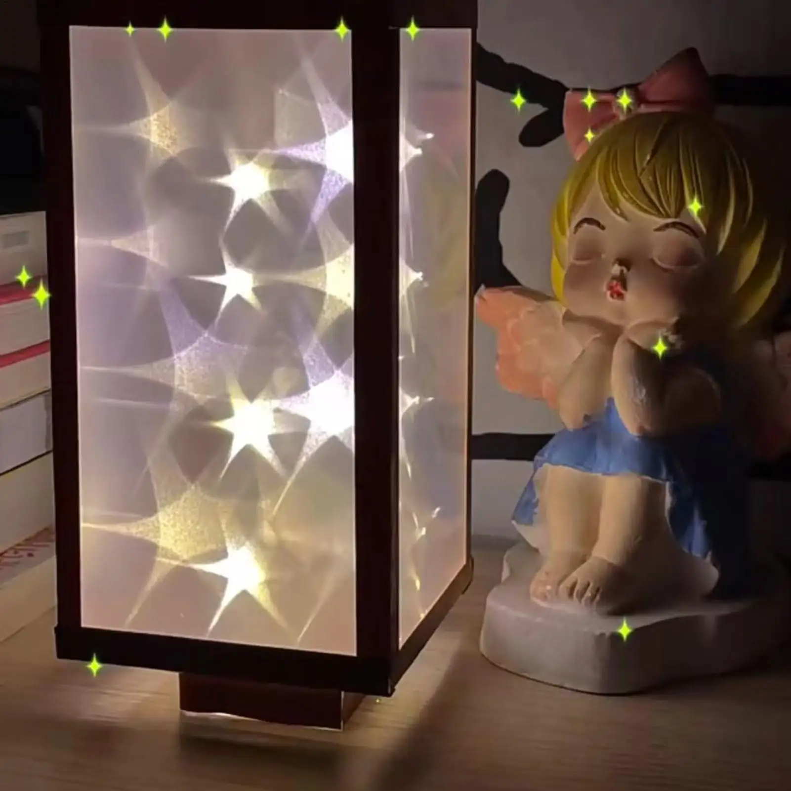 Luz noturna artesanato brinquedo artesanal estrela nightlight materiais de arte nightlight artesanato materiais para crianças meninas crianças adolescentes