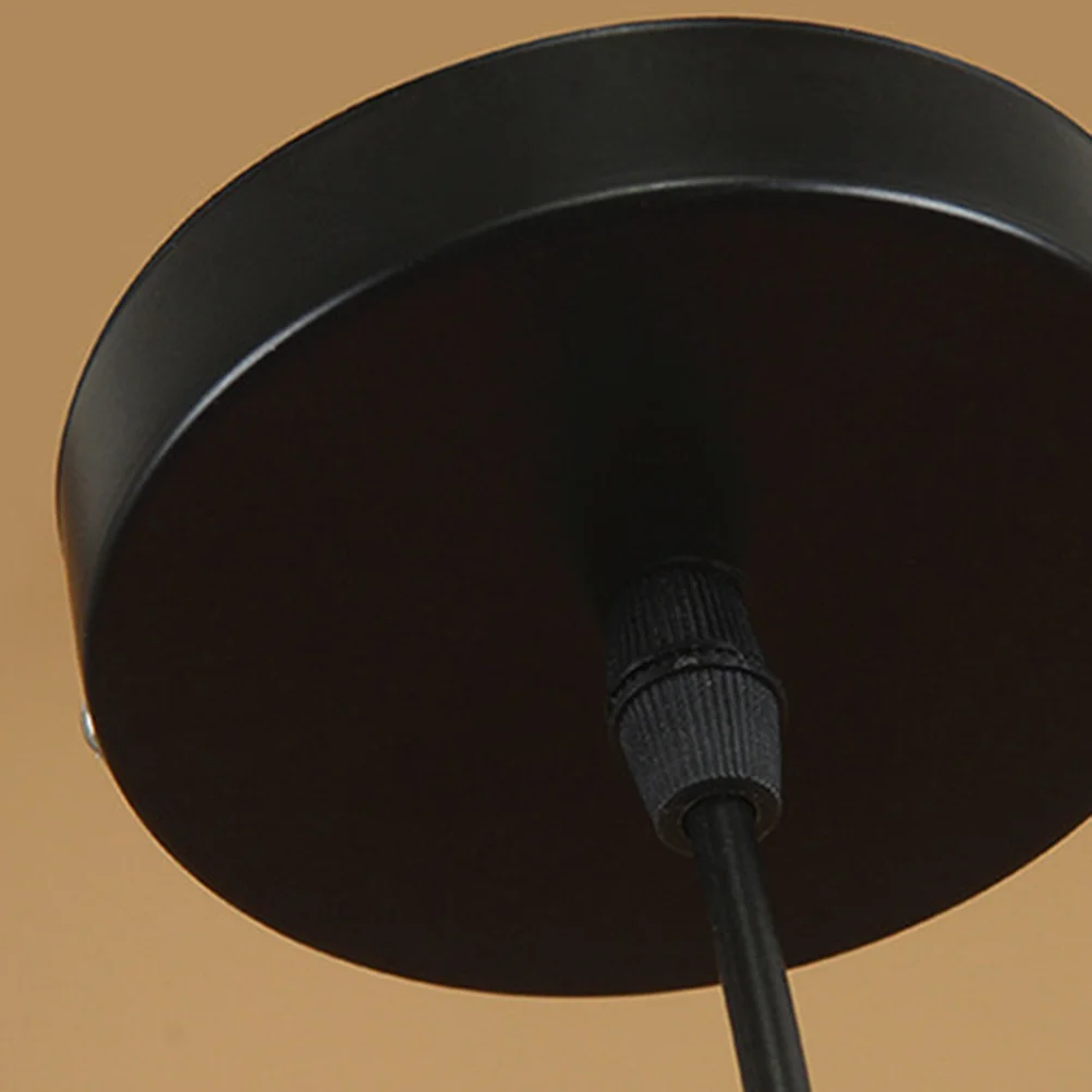 

E27 LED Lamp Holder Black Professional Light Socket Bulb Holder Durable Lamp Base Removable Shade Collar Replacement Pendant