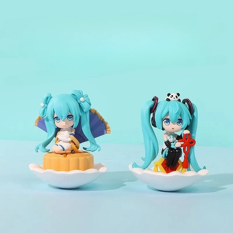 Hatsune Miku Model Ornaments Anime Peripherals Cute Cartoon Garage Kit Kawaii Birthday Gifts for Friend Collectible Crystal Ball