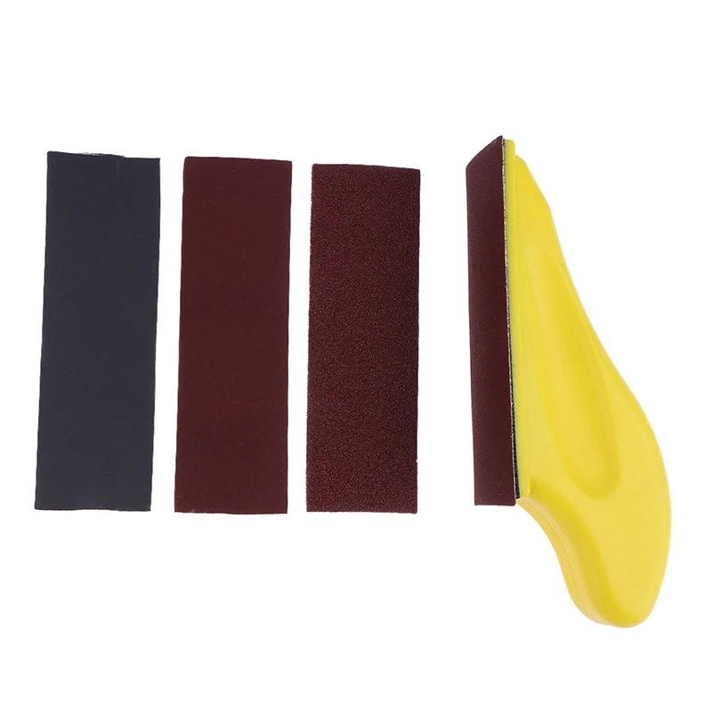 

Деревообработка, металл, 3,5 x 1 дюйм, мини-набор наждачной бумаги с шлифовальным блоком на липучке, 71 шт., разные размеры 40/80/120/180/240/400/600