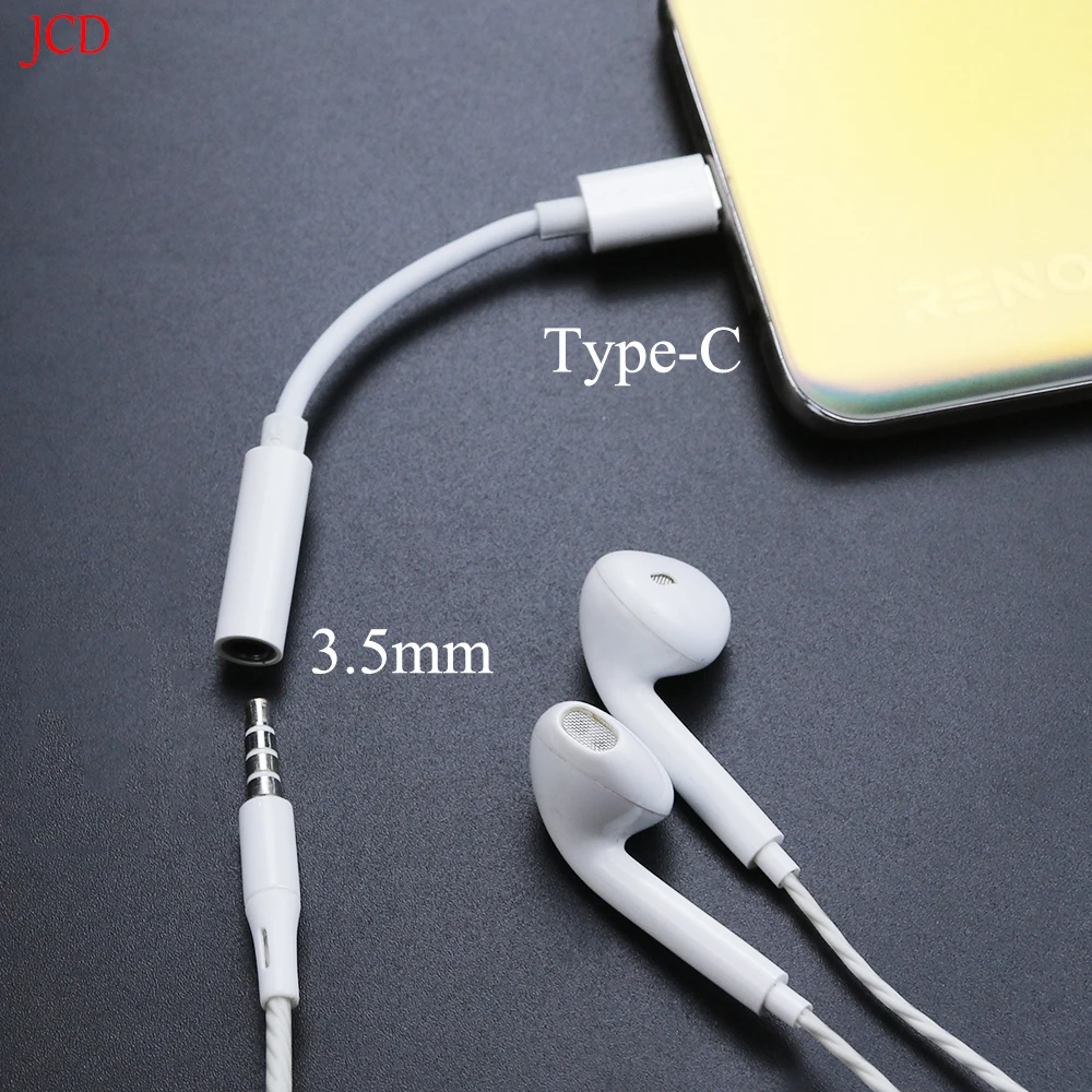 Type C To 3.5 Mm Adapter Type-C To 3.5mm Jack Audio Cable Digital Audio Supports Listening To Music Watching TV Voice Talking