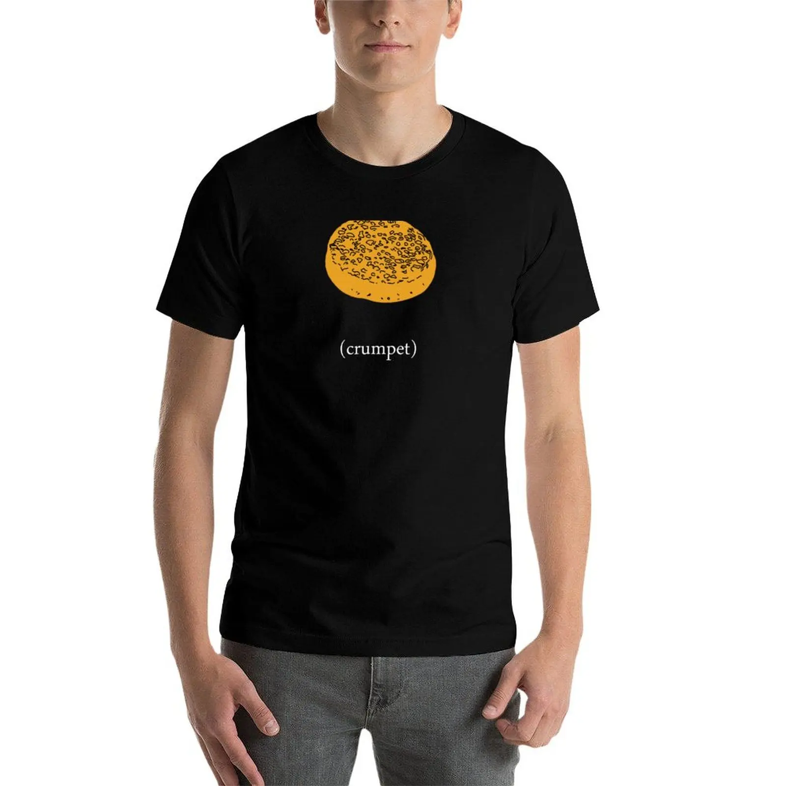 (crumpet) T-Shirt vintage t shirts valentines boutique clothes cute tops summer tops t shirt men - Image 4