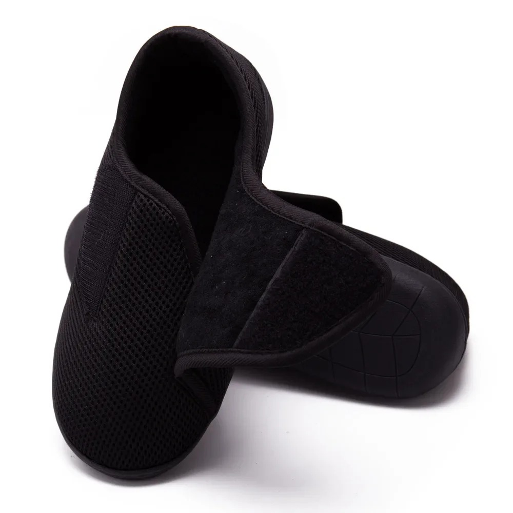 2024 high quality can adjust upper and more wide soft comfortable health shoes for walking and diabetics