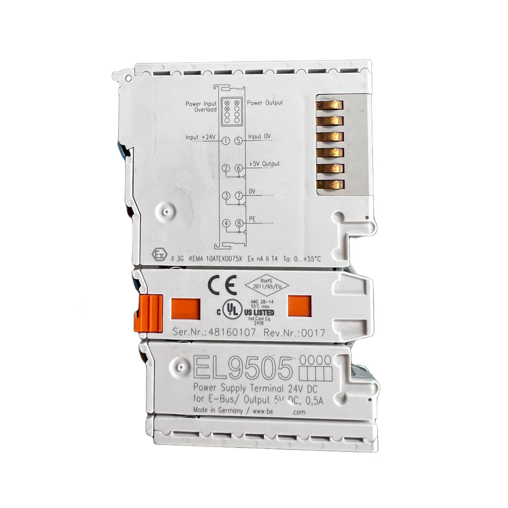 Рисунок 3 - EL9505 EL 9505 Терминальный модуль