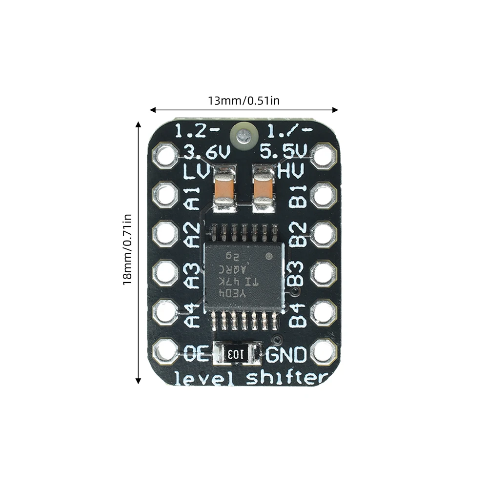 TXB0104 Bidirektionales Pegelumsetzmodul mit automatischer Richtungserkennung für DIY-Elektronikprojekte – Detail 5