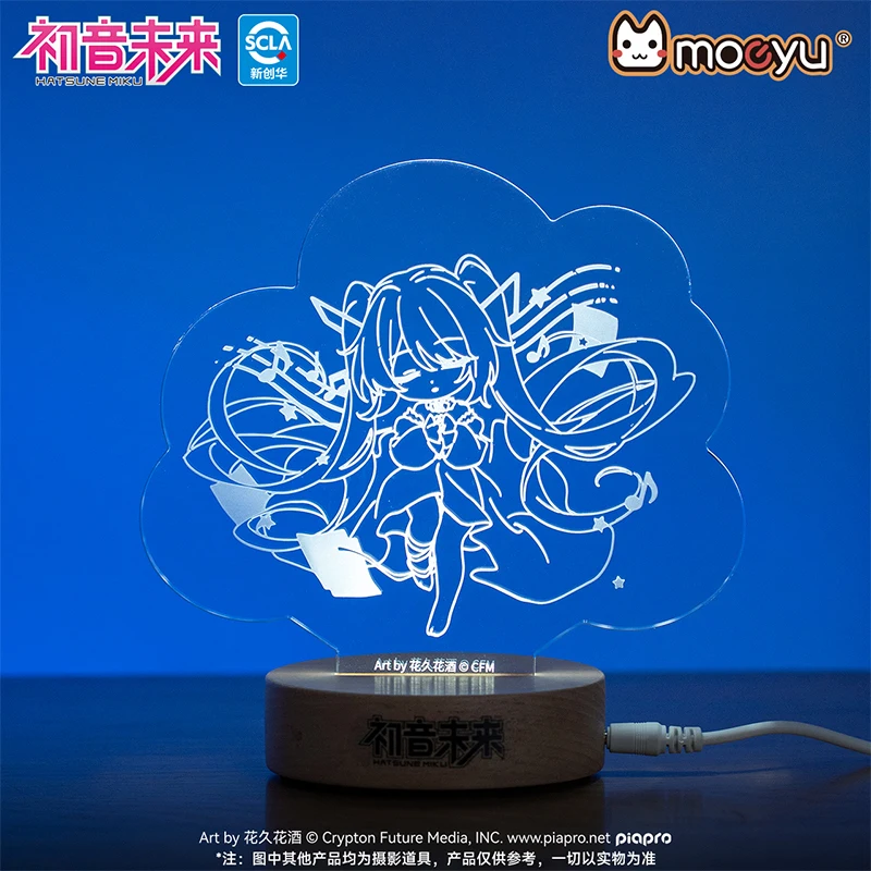 オリジナル-moeyu-初音ミク夜の照明アクリルランプライトアニメフィギュアランタン家の装飾クリスマス誕生日ギフト