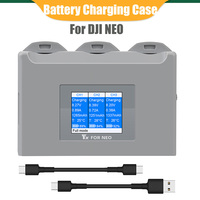Three-way Charging Hub For DJI Neo Portable Battery Charging Manager Fast Charging Case For DJI Neo Drone Accessories
