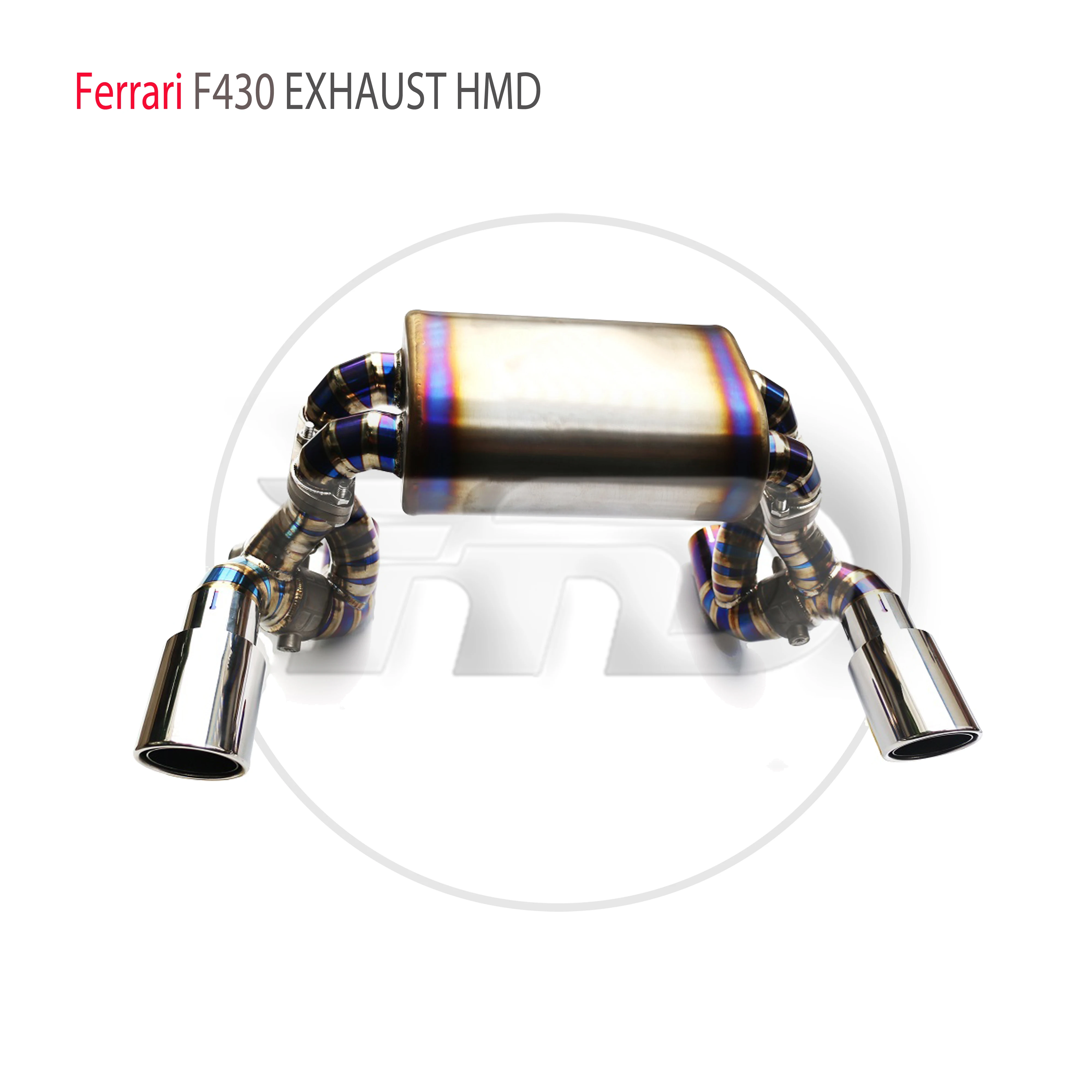 

HMD Titanium Alloy Exhaust System Performance Catback is Suitable for Ferrari F430 Auto Modification Electronic Valve Muffler