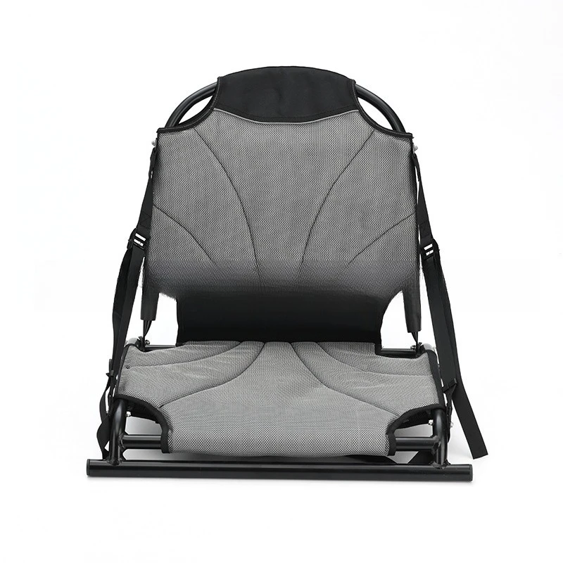 

Kayak Seat Adjustable Paddle Boat Folding Seat Aluminum Canoe Back Folding Chair