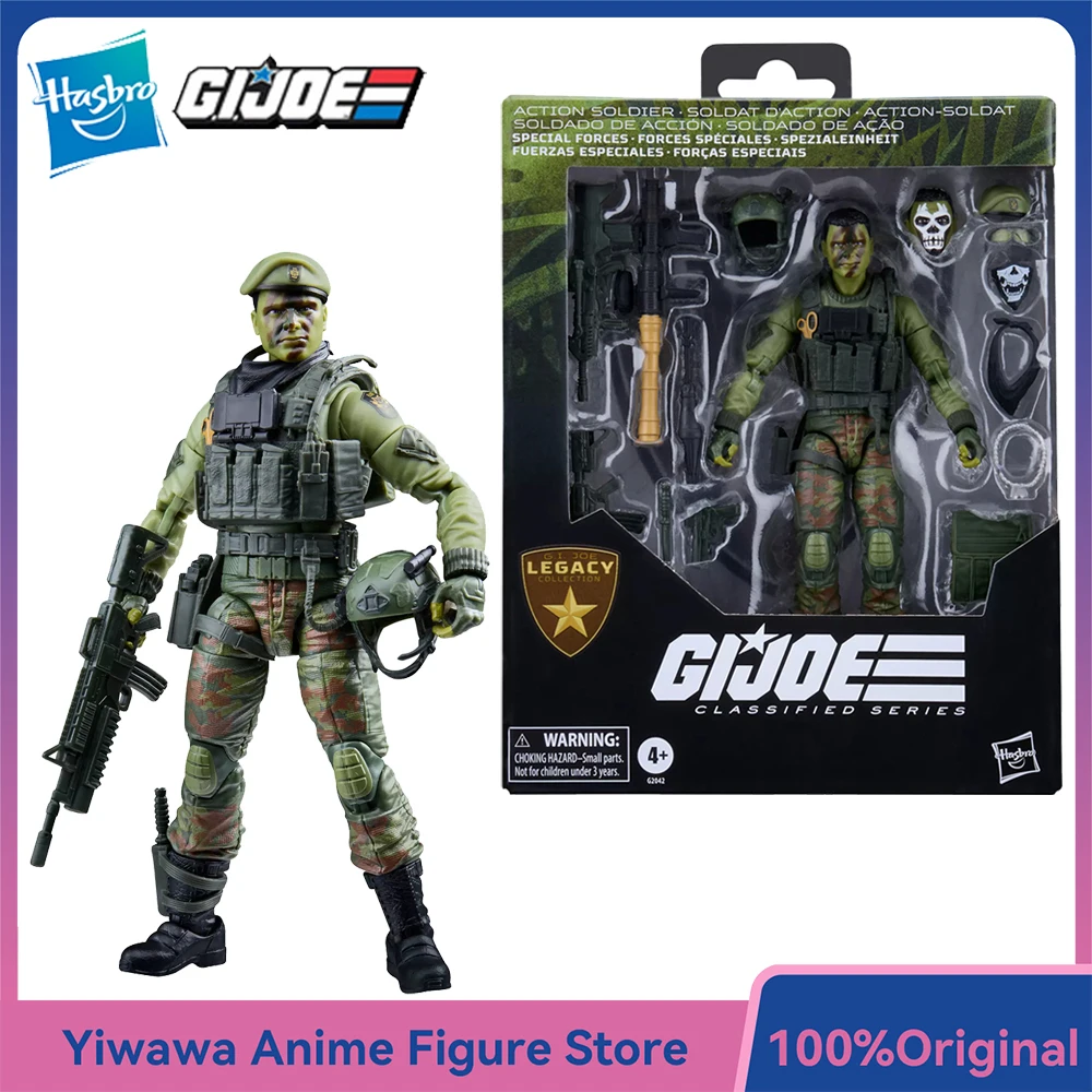 

[In-Stock] Hasbro G.I. Joe Classified Series Legacy Collection: Action Soldier - Special Forces Figure Model Toy Gifts