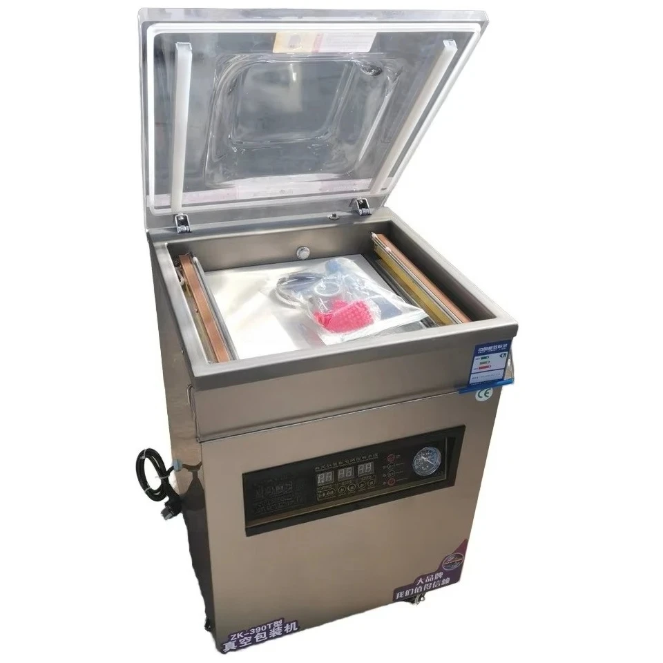 Maquinaria de Empaque, Máquina de Sellado al Vacío de Alimentos Automática Comercial Más Vendida