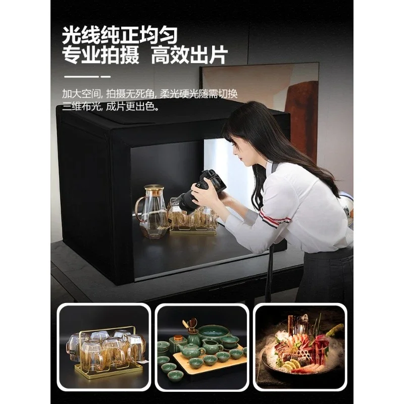 Hand broadcast shed video photo live broadcast filling light shed small soft light box view 3