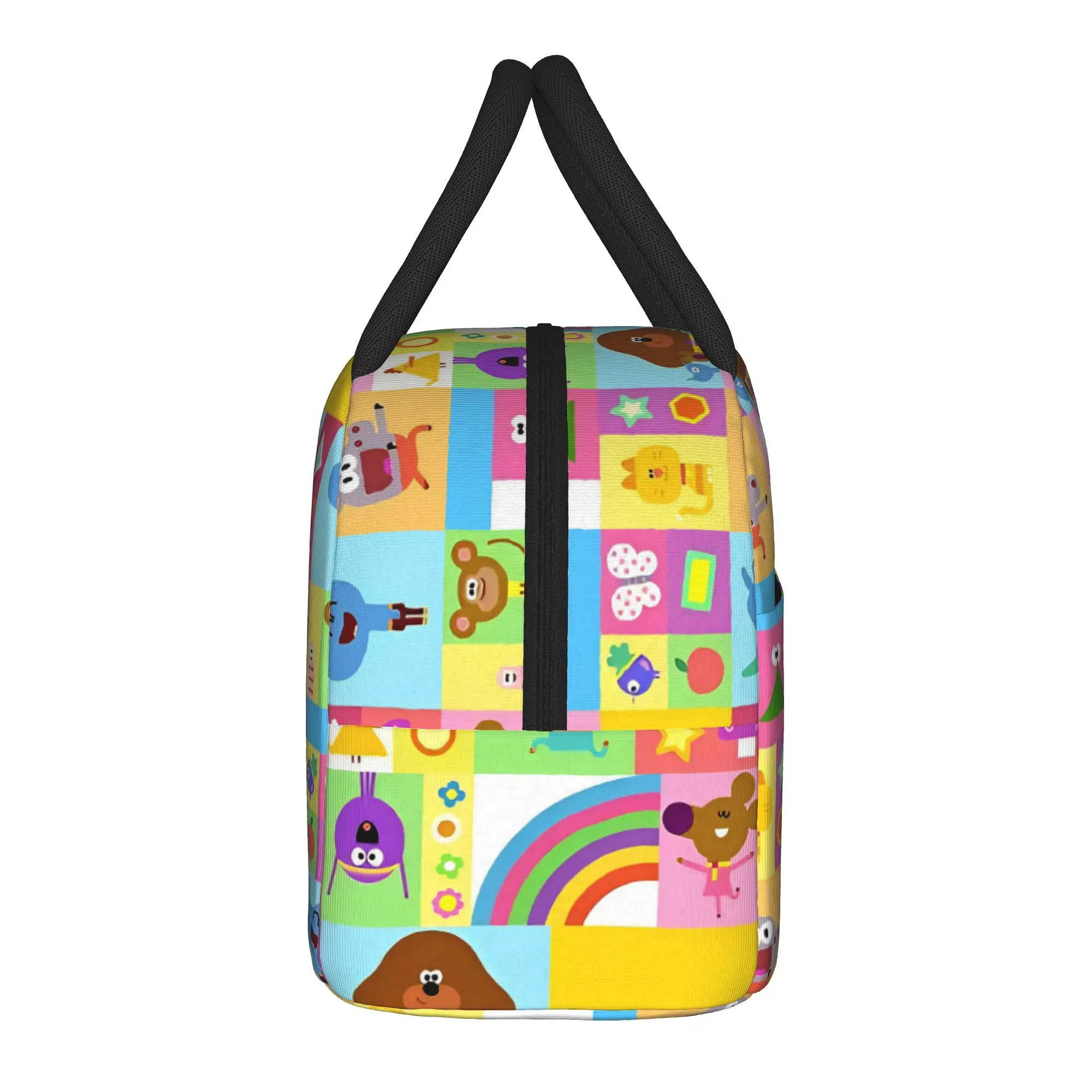 D-Dugges Dog Game Cartoon Insulated Lunch Bags High Capacity Meal Container Cooler Bag Tote Lunch Box College  Picnic Food Bag