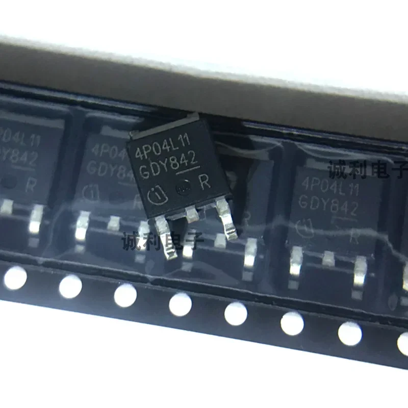 10PCS/LOT  IPD50P04P4L-11 Logo 4P04L11 TO-252-3 New Original In Stock