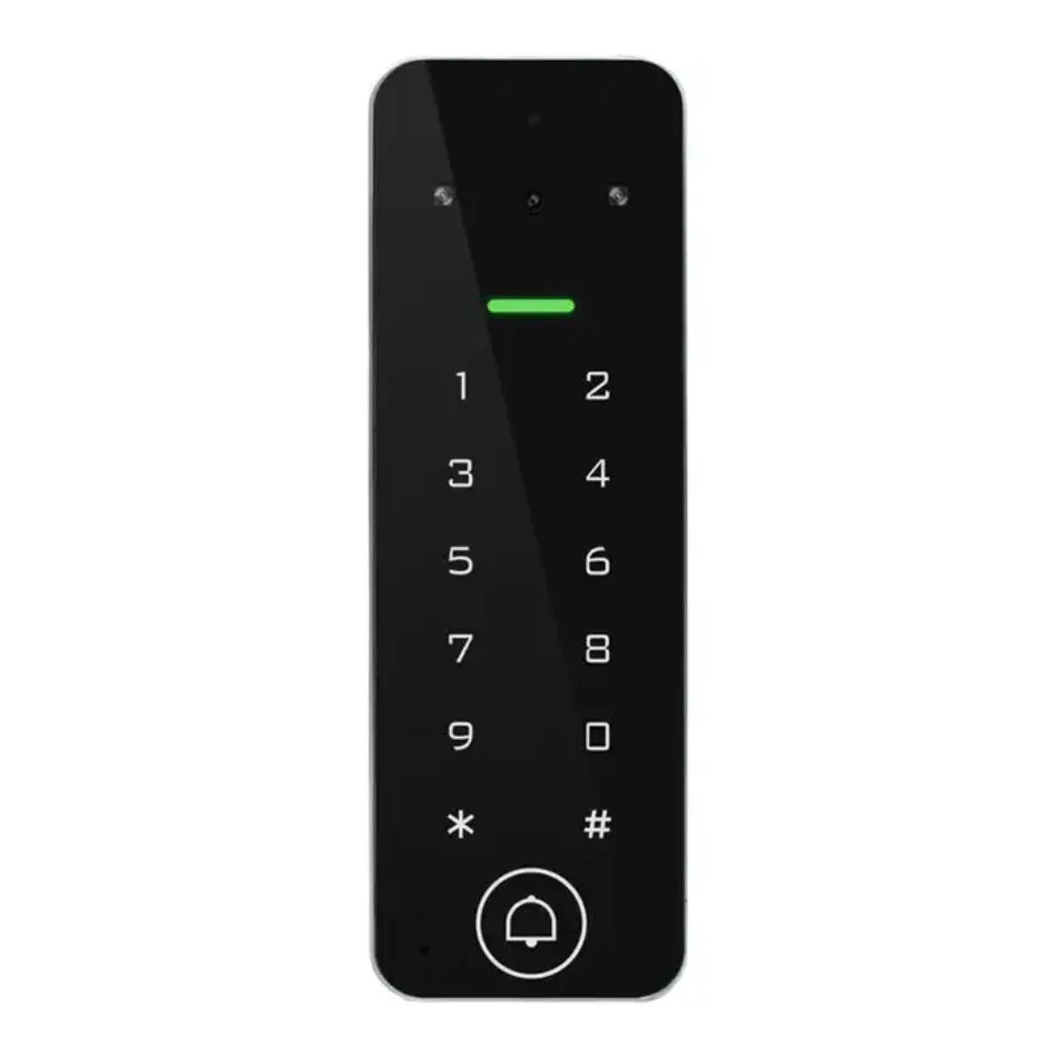 WIFI Waterproof Metal Keypad Access Controller with Password 125KHz EM Card Video Intercom Access Support Smart Phone