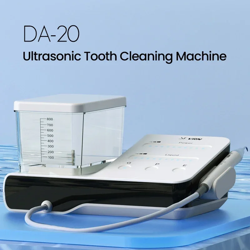 VRN DA-20 Ultrasoun Scaler Features Automatic Power Adjustment on Removable LED Ultrasonic Handle Safe Effective Tartar Removal